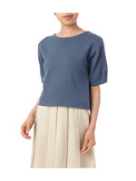 ベーシッククロップドニット/ピンク(072)