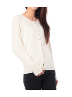 マルチボタンニットカーディガン/ブラック(319)