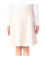 ラメボーダーツイードスカート/ライトベージュ(051)