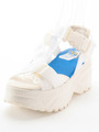 厚底ベルティッドスポーツサンダル/WHITE