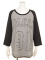 90's Skill Raglan L/S Tee【VOLCOM】/BLK