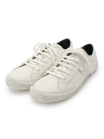 BOYCOTT×SPINGLE MOVEコラボ 別注牛革スニーカー/ホワイト(001)