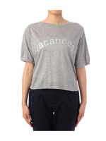 Vacances!ロゴTシャツ/ホワイト(004)