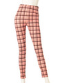 line check color レギンス/I/BLU