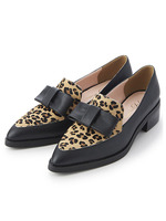 ハイショクリボンシューズ/ブラウン