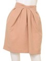 重ねタックリボンスカート/ダスティ