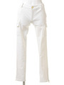 【BED＆BREAKFAST】Stretch Cargo Pants/WHITE