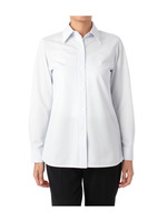 コットン混シャツ/ブルー系(090)