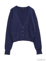 モヘアショートCD/TOPグレー