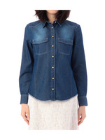 ライトデニムシャツ/ネイビー(093)