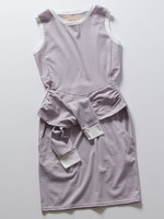 ランダムボーダー ワンピース/グレー