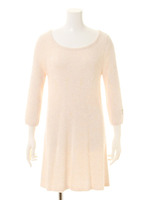 moco moco’スムーズィー’ミックスドレス/PNK