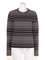 【GREED】STRETCH RANDOM STRIPE Short Top/NAVY