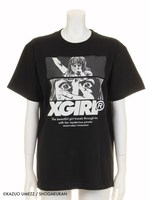 ☆追加生産☆【X-girl × 楳図かずお】OROCHI S/S MENS TEE/WHITE