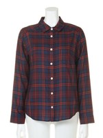 シンプルシャツ/チェック