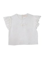 lip frill blouse/pink