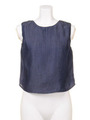 【ROSE BUD】SLEEVELESS BACK ZIP P/O/ONE WASH