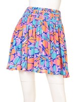 ワイルドフラワースカート ブルー F/ブルー