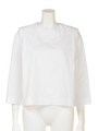 【GREED】COTTON STRETCH Top/WHITE