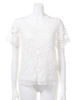 【ヒルナンデスで紹介】ボヘミアンレースＰ／Ｏ/ホワイト