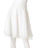 【美人百花6月号掲載】シアーギンガムチェックスカート/コン