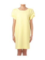 タック袖ワンピース/イエロー系(030)