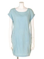 デニムOP/サックス