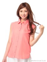 フレンチノースリシャツ/赤系