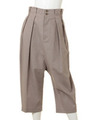 LINEN COTTON PANTS/BEG