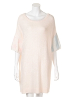 moco moco'スムーズィー'スター&ストライプドレス/PNK