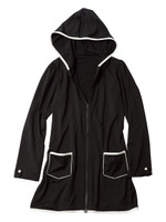 ＰＪ／ドレスアスＵＶケアラッシュガードパーカ/ブラック