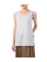 ナローボーダータンクトップ/ネイビー(393)