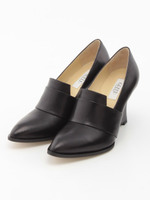 【GREED】COMBINATION WEDGE SHOES/NAVY