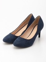 ラウンドトゥプレーンパンプス/NAVY