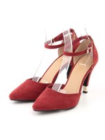 【goods】アンクルストラップパンプス/ボルドー