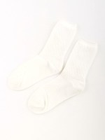 ケーブルソックス/ホワイト