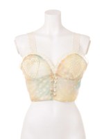 ハートオーガンジービスチェ/YELLOW2