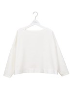 ポンチワイドシルエットプルオーバー/NVY