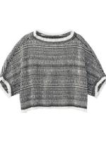 BONOTTO TWEED プルオーバーブラウス/ブラック(419)