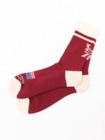 ROSTER SOX USAソックス/ワインレッド(063)