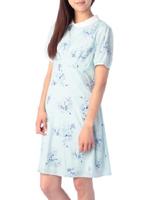 Reona for Bonmercerie フラワープリントワンピース/オフホワイト(003)