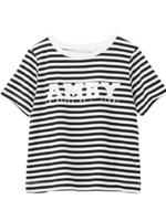 【aquagirl別注】Americana バックタックボーダーロゴTシャツ/ボーダー(319)