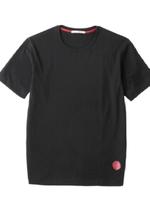 シーリングスタンプ風  Tシャツ/ブラック(019)