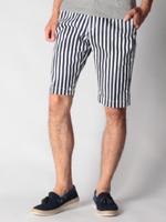 ストライプストレッチパンツ/ネイビー(393)