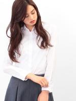 ストレッチシャツ/ホワイト(001)