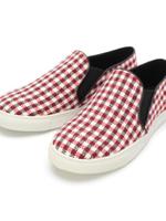 スリッポンスニーカー/レッド系(262)