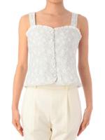 フラワーレースビスチェ/グレー系(412)