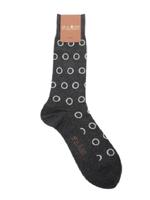 ペイズリー小紋ソックス/ベビーピンク(471)