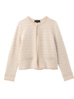 リッツウールカーディガンジャケット/ベージュ(252)