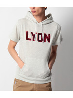 ロゴ刺しゅうプルオーバーパーカ/グレー(012)